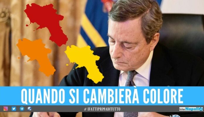 decreto emergenza draghi presidente del consiglio zona gialla arancione rossa