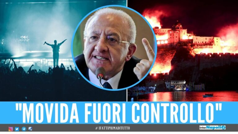 Appello di De Luca ai sindaci: “Eliminare concerti e feste religiose in Campania”