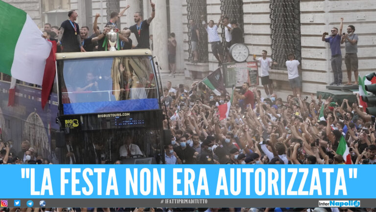 "Il corteo col bus non era autorizzato", il prefetto di Roma bacchetta la Nazionale