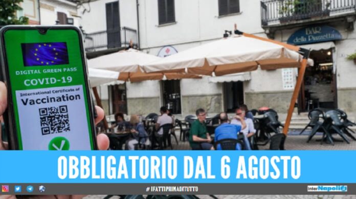 Green pass obbligatorio