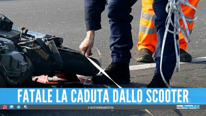 incidente moto morto