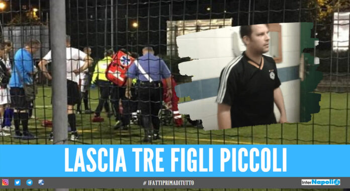 ischiaAndreas muore durante la partita di calcetto