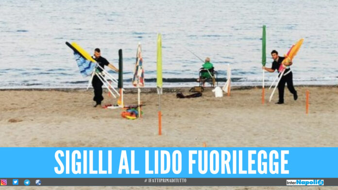 Sequestrato lido (foto generica)
