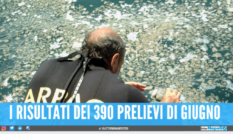 Mare sporco a Napoli, Salerno e Caserta, l’Arpac pubblica i risultati