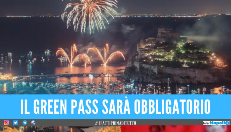 Festa di Sant'Anna a Ischia, obbligatorio il green pass per partecipare