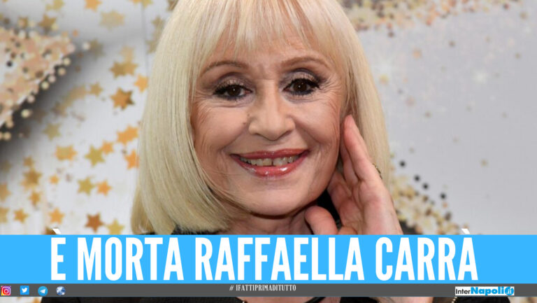 Lutto nel mondo della tv e spettacolo, è morta Raffaella Carrà