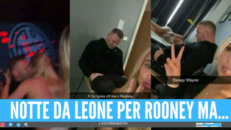 Rooney, foto scandalo con 3 modelle mentre lui dorme: chiama la polizia