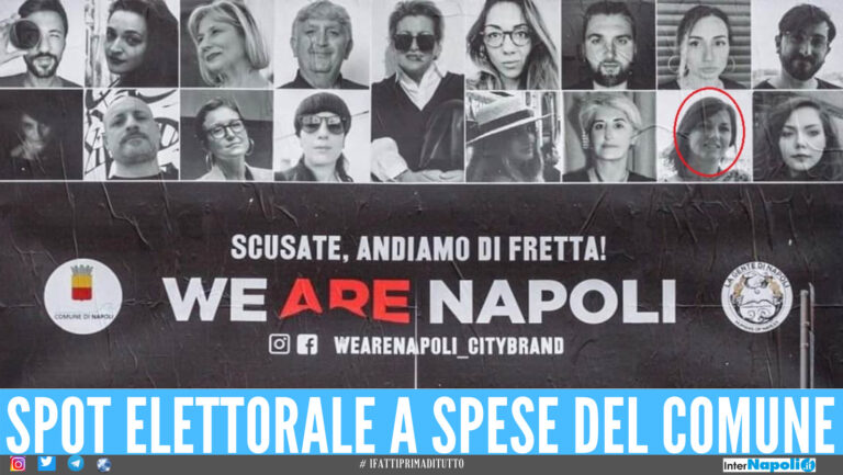 Manifesti We Are Napoli, l’affondo della Lega:«La campagna elettorale degli eredi di De Magistris? Si fa a spese del Comune»