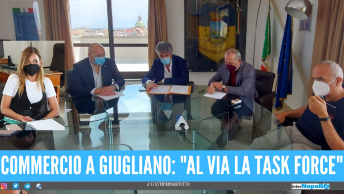 Un momento della conferenza stampa di stamattina