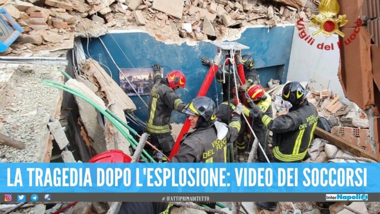 Bimbo di 4 anni muore nel crollo a Torino, 3 persone estratte dalle macerie