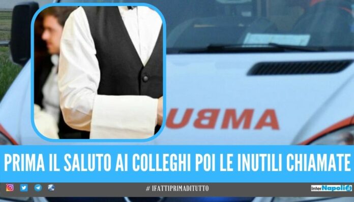 Cameriere muore nella camera d'albero, era partito da Casoria per lavorare