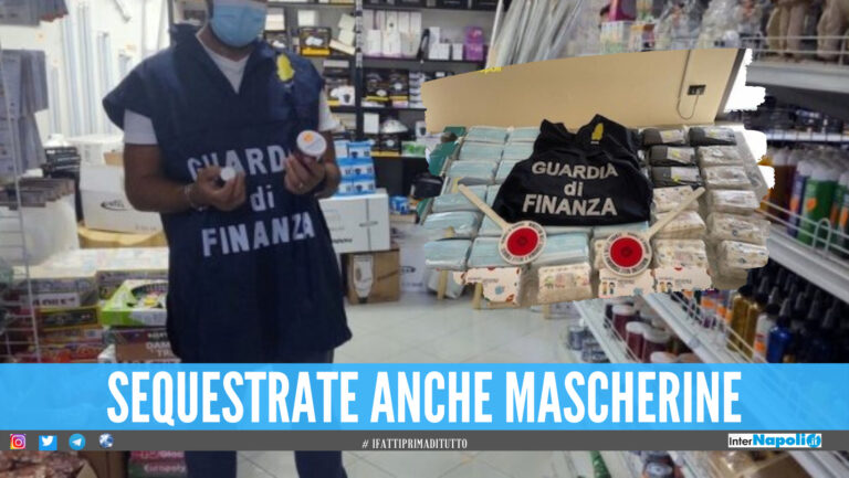 Blitz della Finanza nel Napoletano, sequestrati oltre un milione di articoli contraffatti