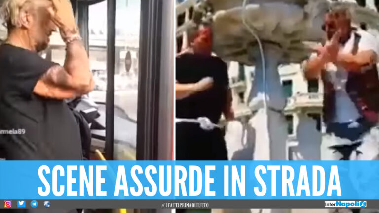 Ferma un autobus per pettinarsi e specchiarsi, il video a Napoli virale su TikTok