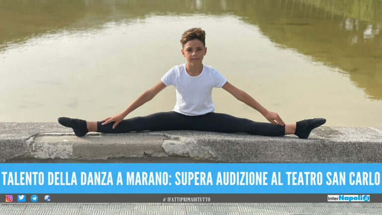 Liberato orgoglio di Marano, a 9 anni studierà danza al Teatro San Carlo di Napoli