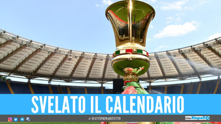 Coppa Italia, svelato il tabellone del Napoli: ostacolo Atalanta prima della Juve