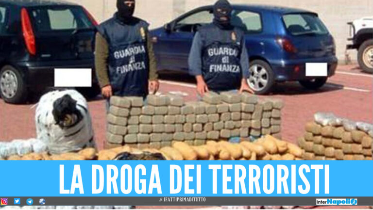 Blitz della Finanza di Napoli, sequestrati nel porto quintali di droga dell'Isis