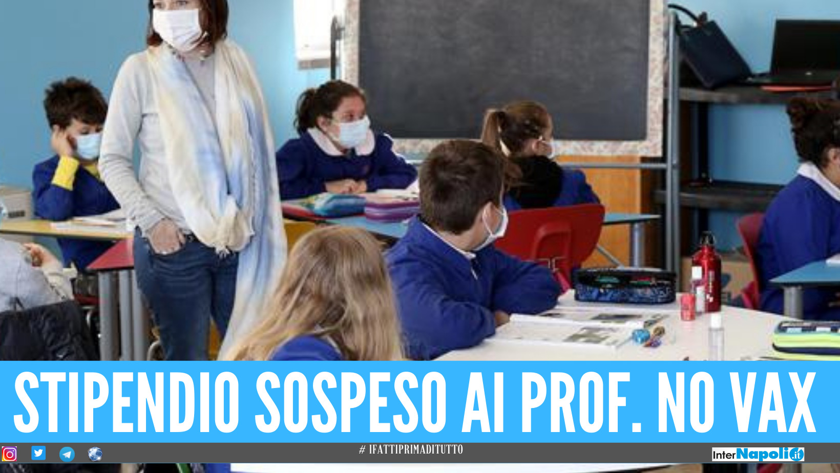 Green Pass Anche A Scuola, Sospeso Lo Stipendio Per I Prof Senza Vaccino