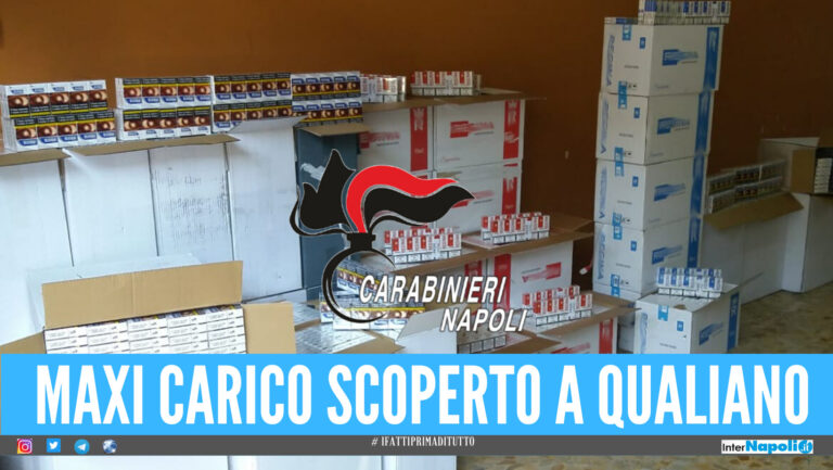 Qualiano, 3 arresti dopo il blitz: il ‘carico’ nascosto nel furgoncino e nel garage