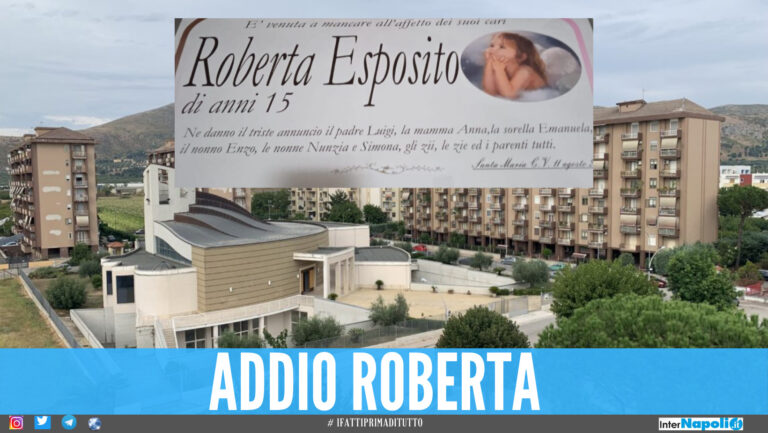 Provincia di Caserta in lacrime, Roberta muore a 15 anni: lottava contro un brutto male