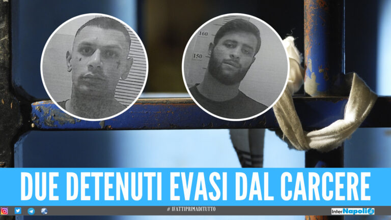 Doppia fuga dal carcere, due detenuti scappano dal penitenziario: ricercati in tutta Italia