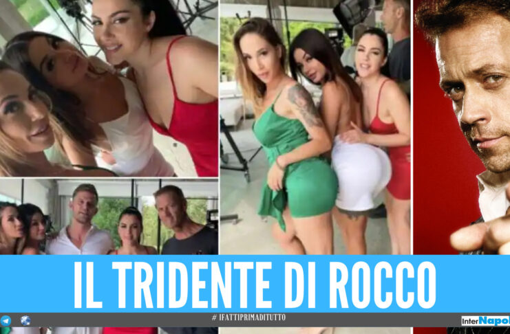 Rocco Siffredi Malena la Pugliese, Valentina Nappi e Martina Smeraldi