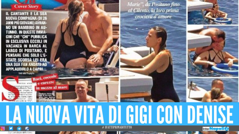 La vacanza sullo yacht a Positano, poi l’attesa del bebè nella casa a Napoli: la nuova vita di Denise Esposito e Gigi D’Alessio