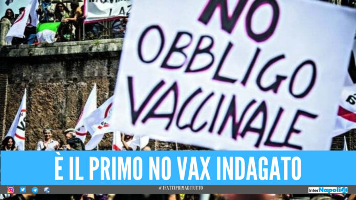 No Vax indagato dalla Procura: 