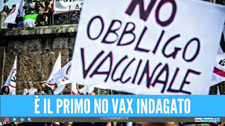 No Vax indagato dalla Procura: "Istigazione alla disobbedienza alle norme Covid"