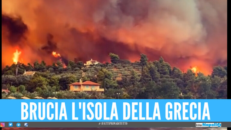 [VIDEO]. Disastro e paura sull’isola della Grecia, maxi incendio devasta case e villaggi