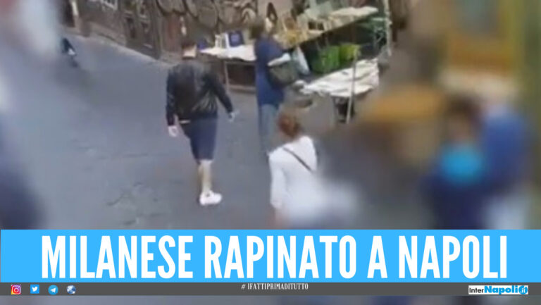 Rapinato mentre è a Napoli, l'incubo di un 39enne di Milano: "Aiutatemi", poi arriva la svolta