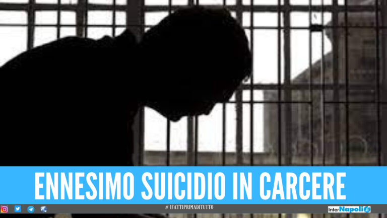 Detenuto di Napoli muore in carcere, Mirko si è tolto la vita a 27 anni