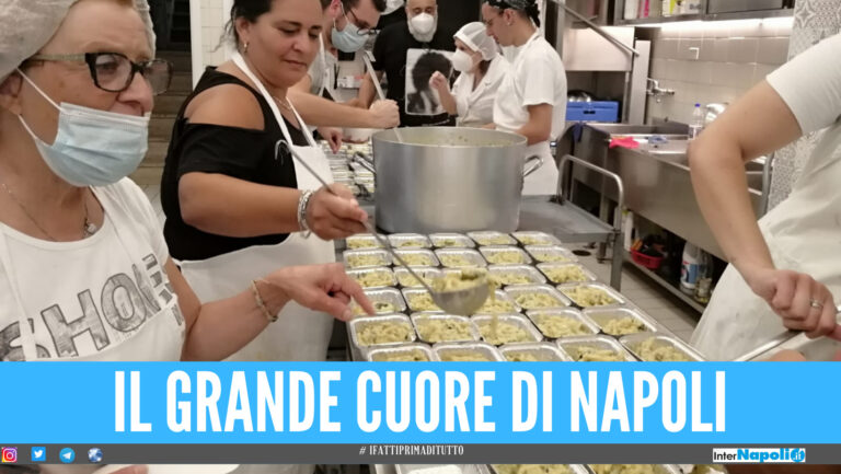 La mensa del Carmine unica aperta ad agosto a Napoli, 700 pasti al giorno per i più bisognosi