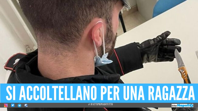 Ragazzina contesa, 17enne di Sant’Antimo accoltella il ‘rivale’ in amore poi scappa