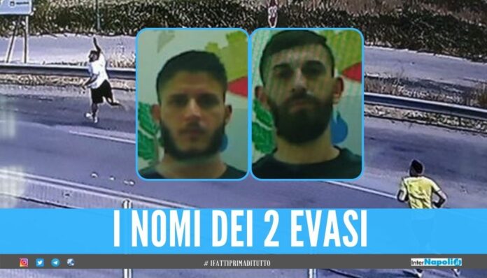 evasi carcere Daniele Arciuli, di 22 anni, e Giuseppe Antonio De Noja
