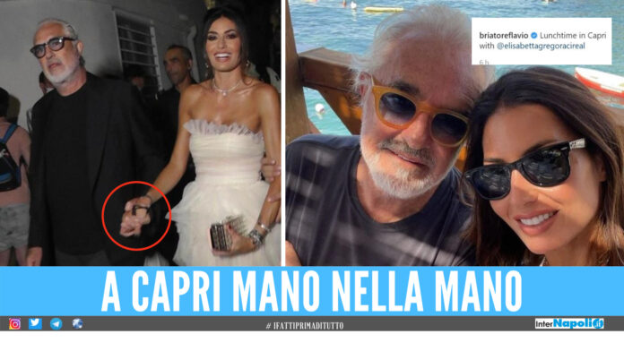 Flavio Briatore ed Elisabetta Gregoraci