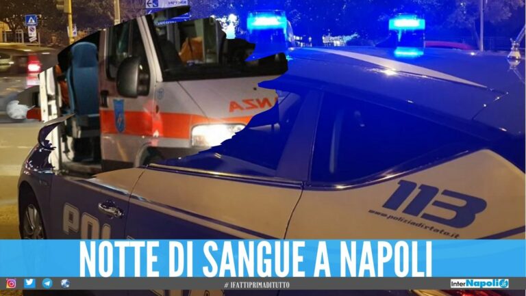 La notte di Napoli fa paura, 2 omicidi e 3 feriti in meno di 24 ore