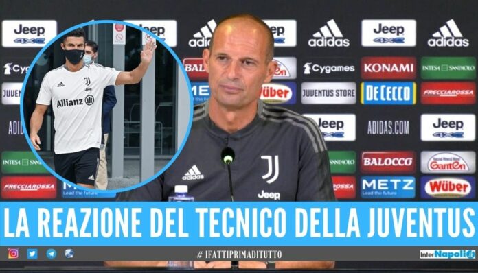 Mi aveva detto che sarebbe rimasto, le parole di Allegri dopo l'addio di CR7