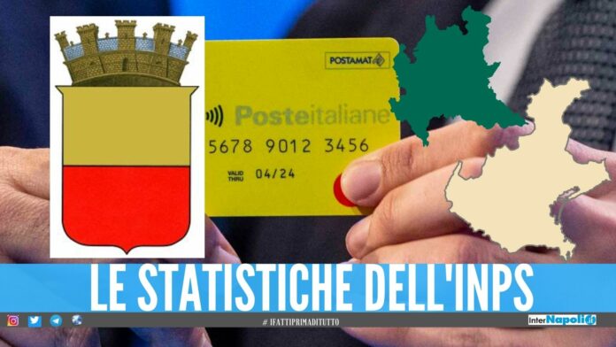 Napoli 'sorpassa' Lombardia e Veneto 182mila beneficiari del Reddito di Cittadinanza inps