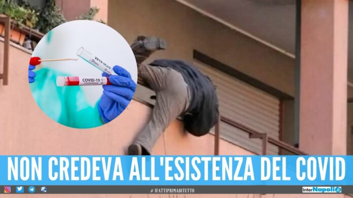 No-Vax si lancia dal balcone nel Casertano, era risultato positivo al covid