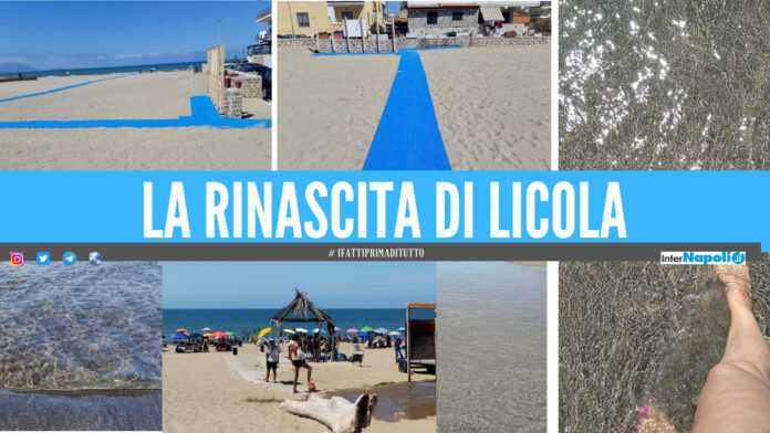 Mare che torna balneabile e spiaggia libera attrezzata, Licola torna a rivivere