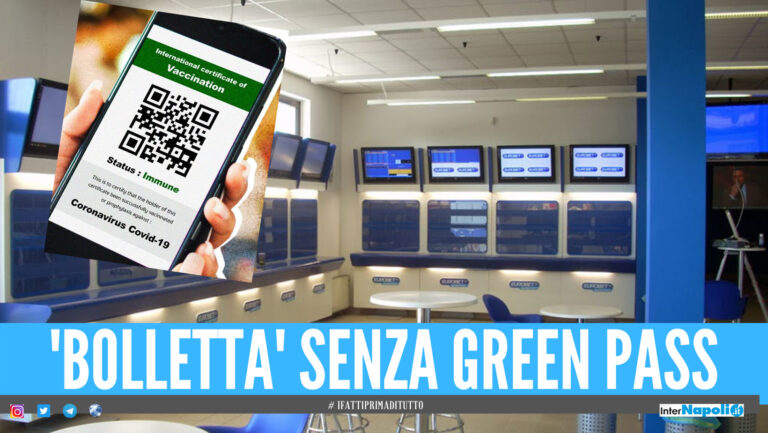 Era senza Green Pass nella sala scommesse, multa da 400 euro: lui si ribella