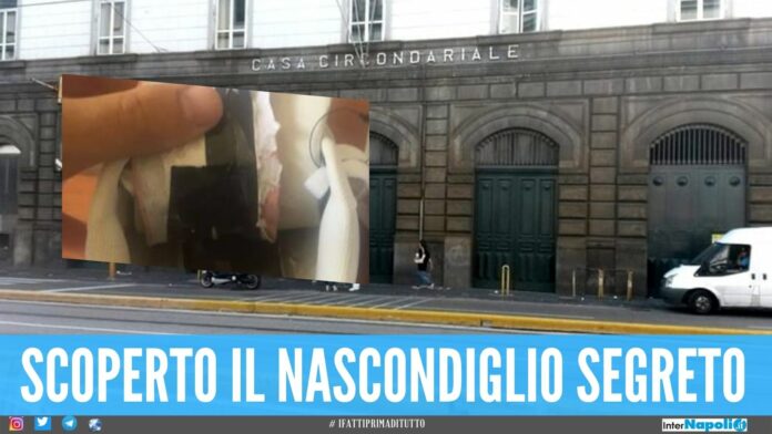 Tenta di passare mezzo kg di hashish al fratello detenuto a Poggioreale