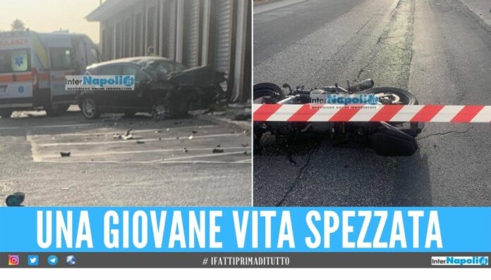 Tragedia a Giugliano, giovane motocilista muore dopo l'incidente