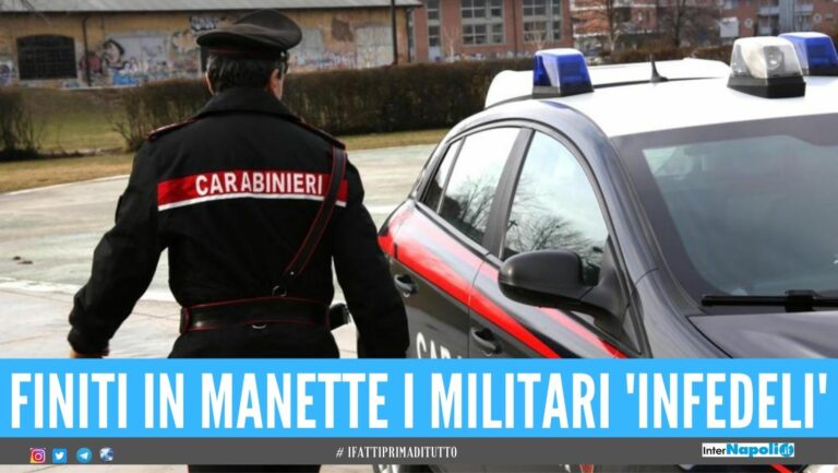 Arrestati 2 carabinieri ‘infedeli’ a Napoli, favorivano il clan di camorra