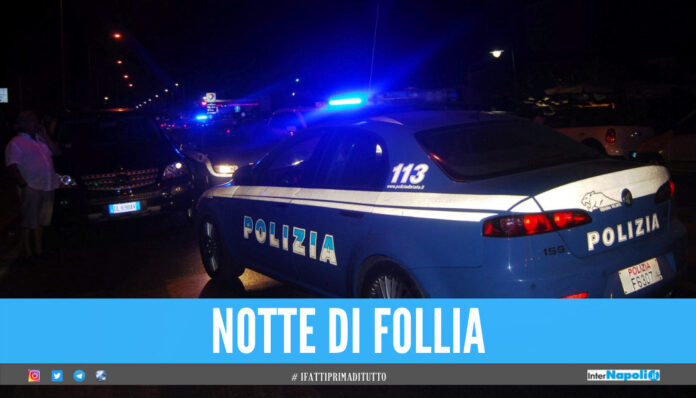 Panico in strada nel Napoletano, 40enne guida ubriaco contromano: bloccato dai poliziotti
