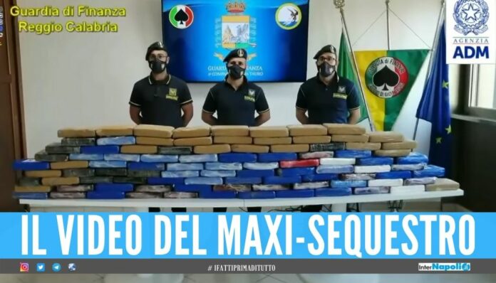 Colpo da 22 milioni di euro ai clan, scovati 108 kg di cocaina purissima