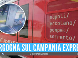 Campania Express, nel cerchio foto di repertorio
