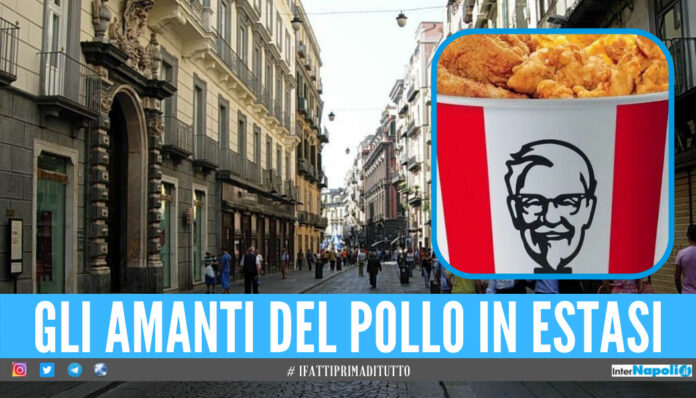 Apre a Napoli KFC, a settembre il colosso del pollo fritto arriva a Toledo