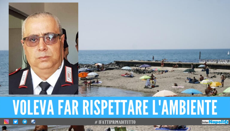 Lite in spiaggia per una sigaretta, maresciallo dei carabinieri muore per un infarto