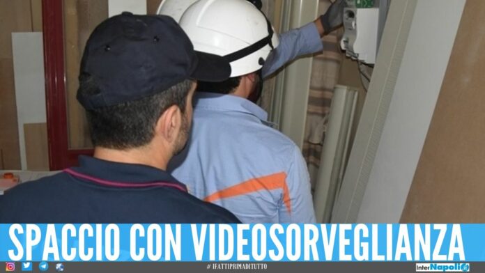 spaccio droga contatore napoli pezzotto energia